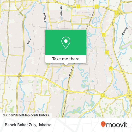 Bebek Bakar Zuly, Jalan Raya Ragunan Pasar Minggu Jakarta 12520 map