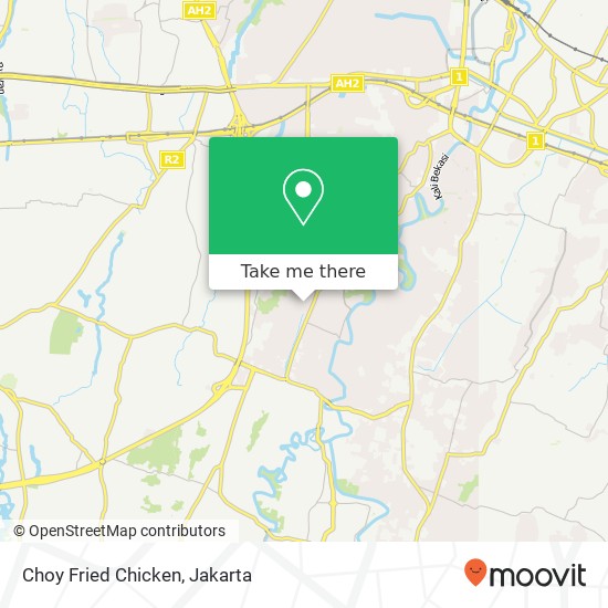 Choy Fried Chicken, Jalan Cemara Raya Jatiasih Bekasi 17423 map