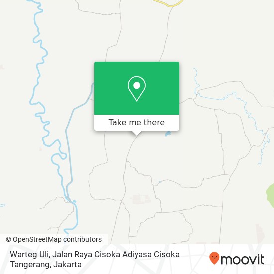 Warteg Uli, Jalan Raya Cisoka Adiyasa Cisoka Tangerang map