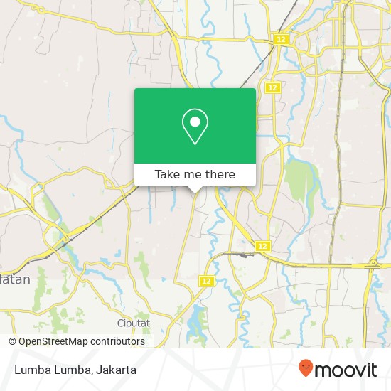 Lumba Lumba, Jalan Rc Veteran Raya Jagakarsa Jakarta 12310 map