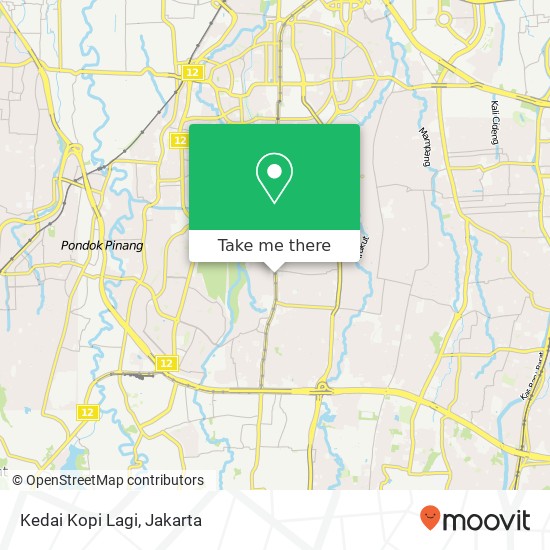 Kedai Kopi Lagi, Jalan RS Fatmawati 12 Cilandak Jakarta Selatan 12410 map