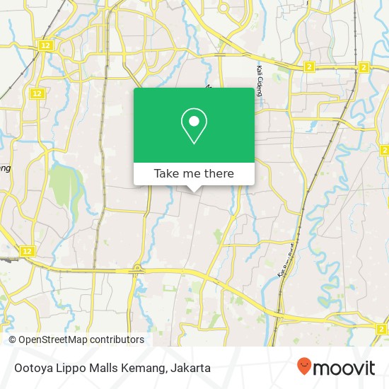 Ootoya Lippo Malls Kemang, Jalan Kemang Selatan 36P Mampang Prapatan Jakarta 12730 map