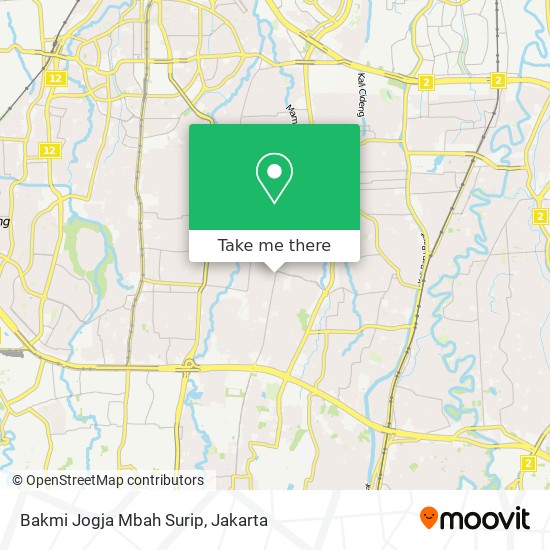 Bakmi Jogja Mbah Surip map