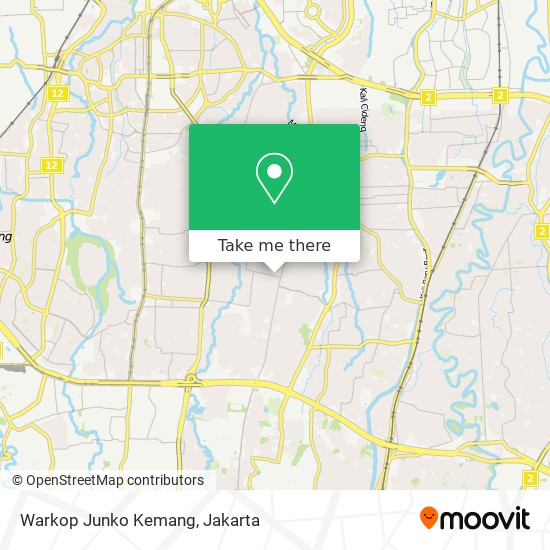 Warkop Junko Kemang map