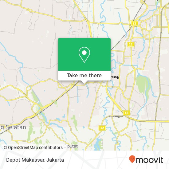 Depot Makassar, Jalan Bintaro Utama 1 Jagakarsa Jakarta 12320 map