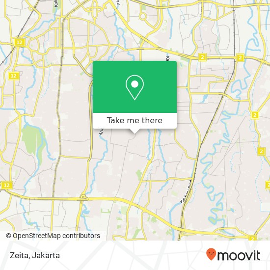 Zeita, Jalan Kemang Timur Mampang Prapatan Jakarta 12730 map