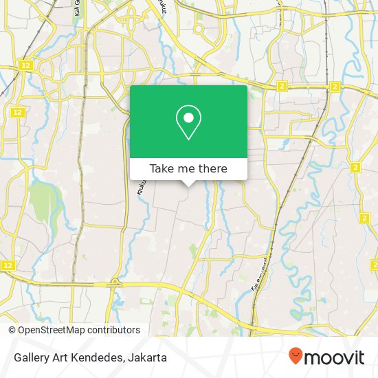 Gallery Art Kendedes, Jalan Kemang Timur Mampang Prapatan Jakarta Selatan 12730 map