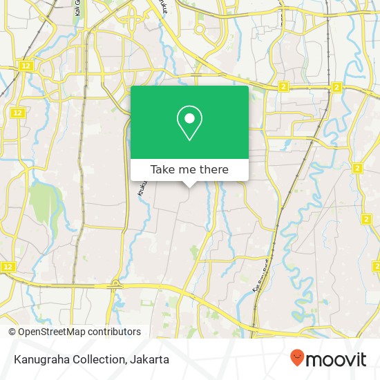 Kanugraha Collection, Jalan Kemang Timur Mampang Prapatan Jakarta Selatan 12730 map