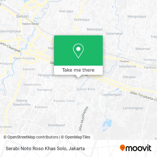 Serabi Noto Roso Khas Solo map