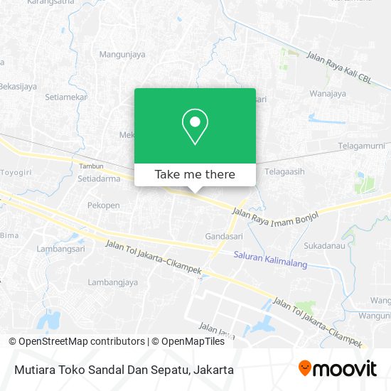 Mutiara Toko Sandal Dan Sepatu map