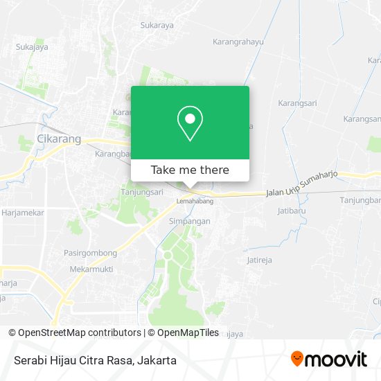 Serabi Hijau Citra Rasa map