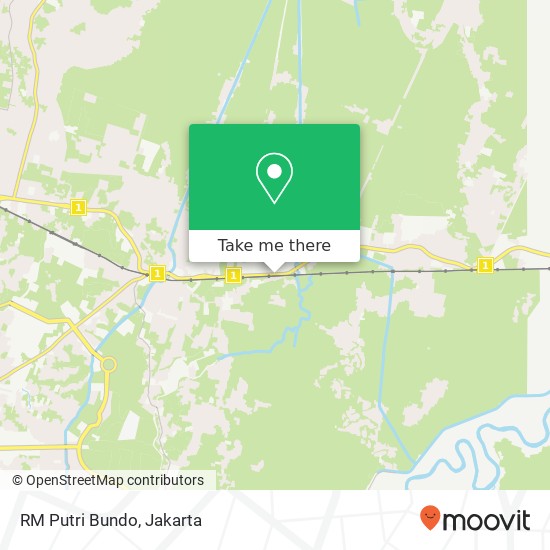 RM Putri Bundo, Jalan Raya Lemah Abang Cikarang Timur Bekasi 17550 map