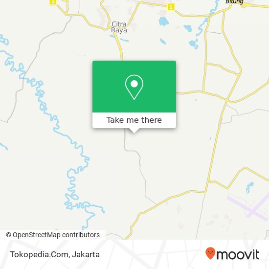 Tokopedia.Com, Grand Catania Panongan Tangerang Kabupaten 15710 map