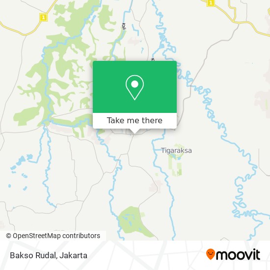 Bakso Rudal map