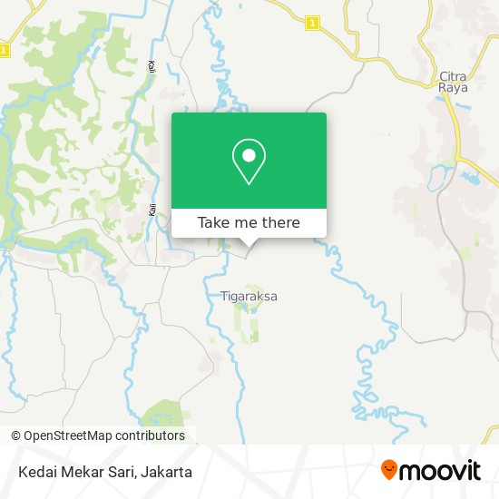 Kedai Mekar Sari map