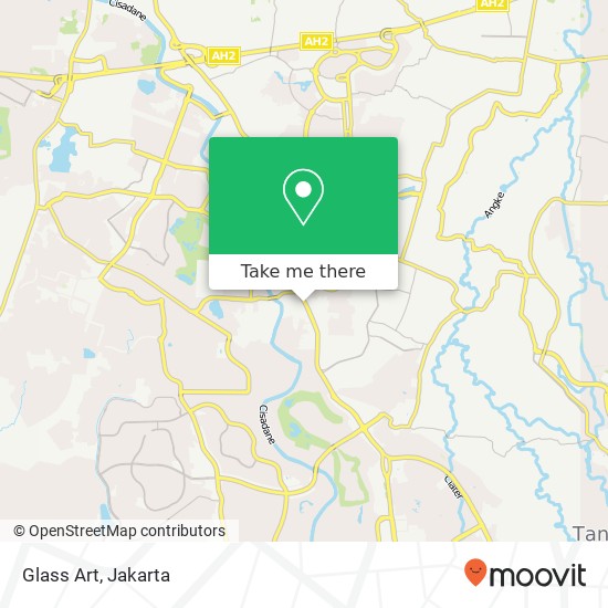 Glass Art, Jalan Raya Serpong Serpong Utara Tangerang Selatan 15337 map