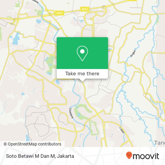 Soto Betawi M Dan M, Jalan Raya Serpong Serpong Utara Tangerang map