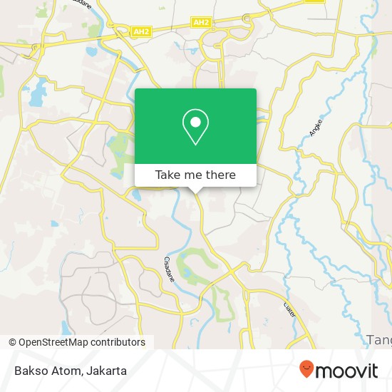 Bakso Atom, Jalan Raya Serpong Serpong Utara Tangerang map