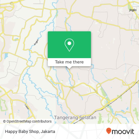 Happy Baby Shop, Jalan Raya Jombang Pondok Aren Tangerang map