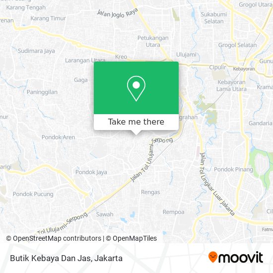 Butik Kebaya Dan Jas map