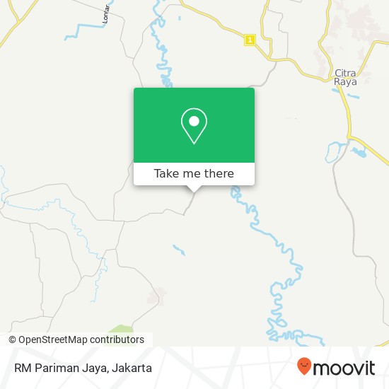 RM Pariman Jaya, Jalan Raya Pemda Tigaransa Tigaraksa Tangerang map