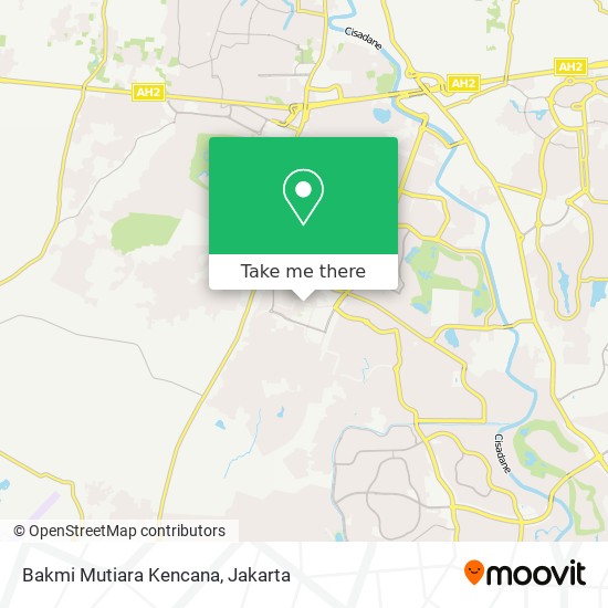 Bakmi Mutiara Kencana map