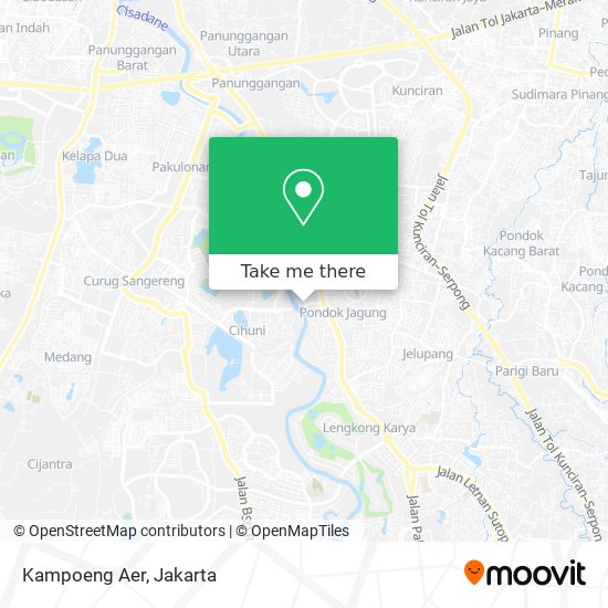 Kampoeng Aer map