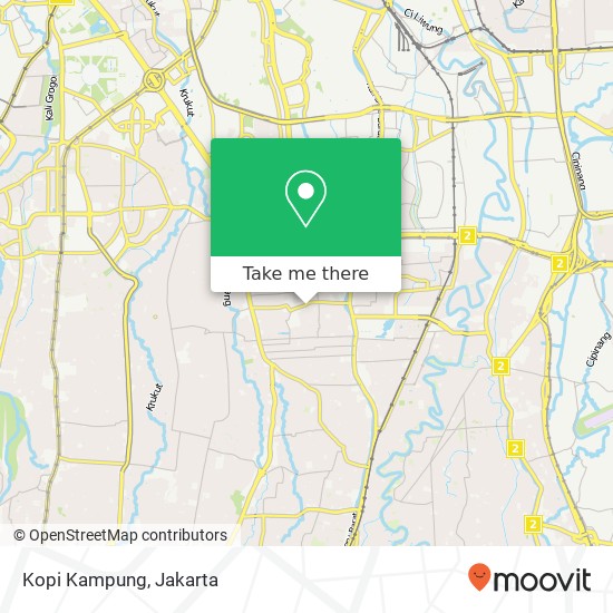 Kopi Kampung, Jalan Veteran 6D Pancoran Jakarta Selatan 12760 map