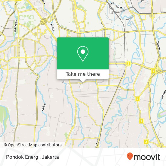 Pondok Energi, Jalan Duren Tiga Raya Pancoran Jakarta 12760 map