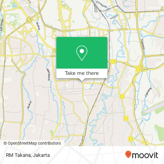 RM Takana, Jalan Potlot 3 Pancoran 12760 map