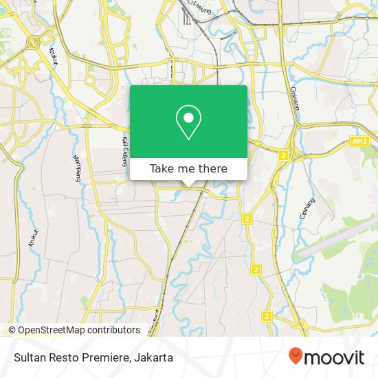 Sultan Resto Premiere, Jalan Pahlawan Pancoran Jakarta 12750 map