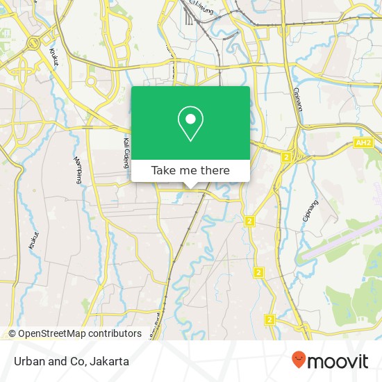 Urban and Co, Jalan Pahlawan Pancoran Jakarta 12750 map