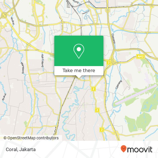 Coral, Pancoran Jakarta 12750 map