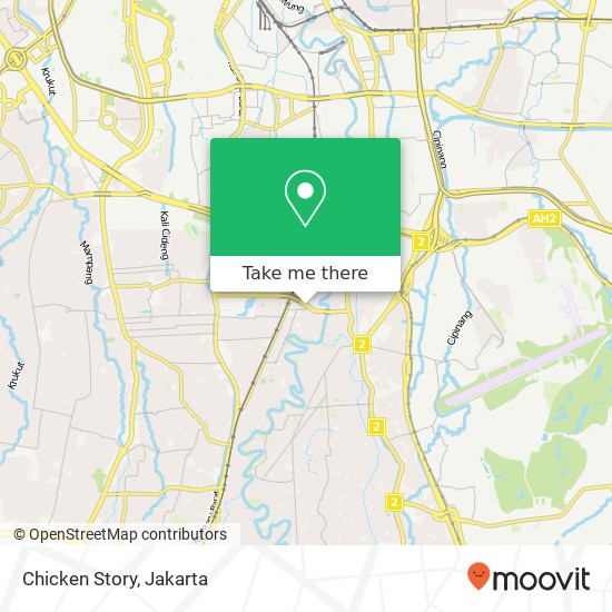Chicken Story, Pancoran Jakarta 12750 map
