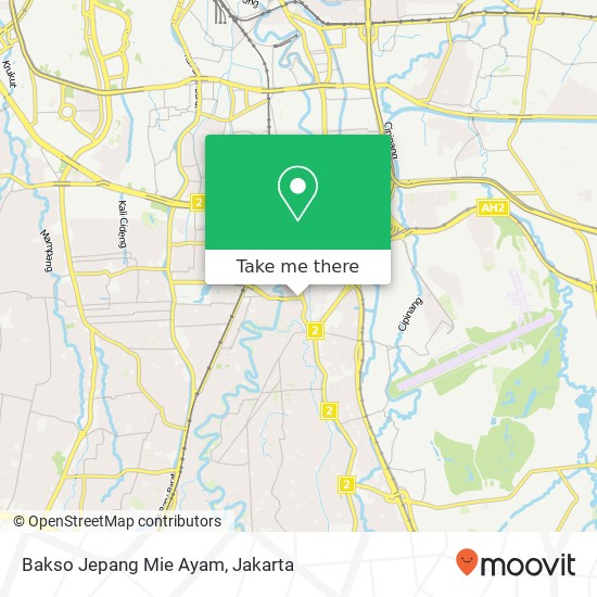 Bakso Jepang Mie Ayam, Jalan Pahlawan Kramatjati Jakarta 13630 map