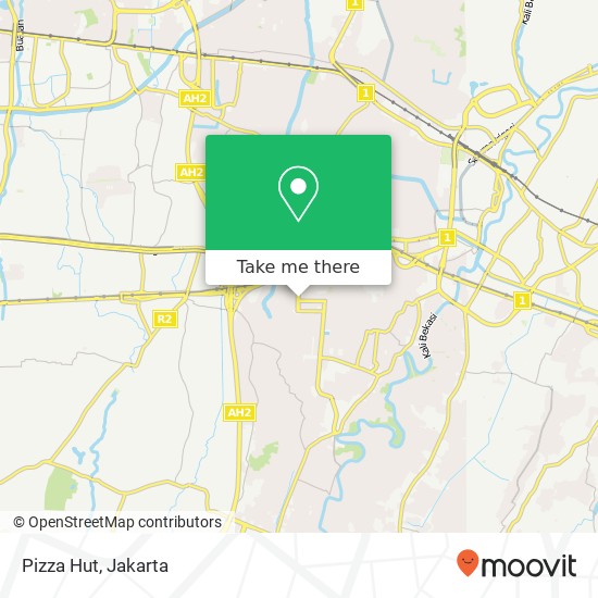 Pizza Hut, Jalan Taman Galaxi Raya Bekasi Selatan Bekasi 17147 map