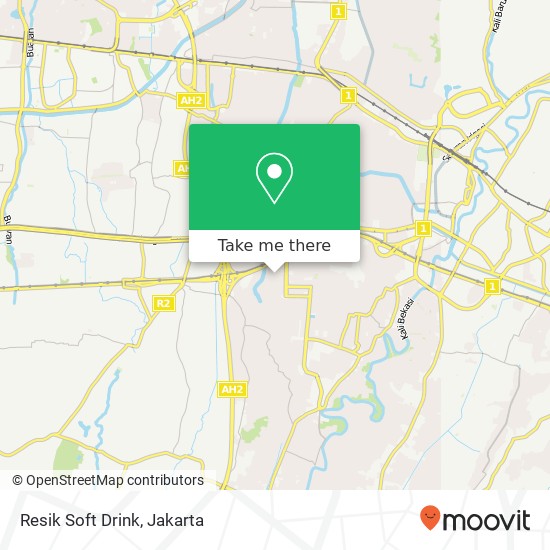 Resik Soft Drink, Jalan Matahari Raya Bekasi Selatan Bekasi 17146 map