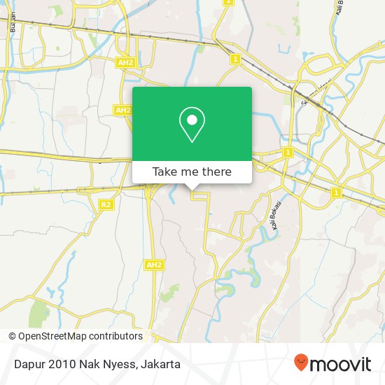 Dapur 2010 Nak Nyess, Jalan Taman Galaxi Raya Bekasi Selatan Bekasi 17147 map