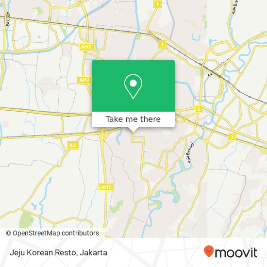 Jeju Korean Resto, Jalan Taman Galaxy Timur Bekasi Selatan Bekasi Kota 17147 map