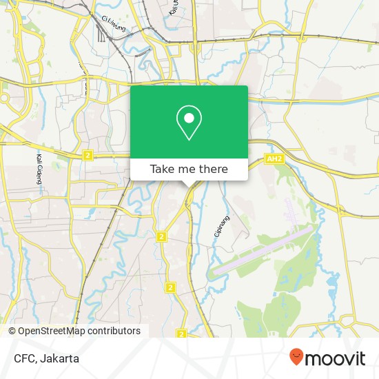 CFC, Kramatjati Jakarta 13630 map