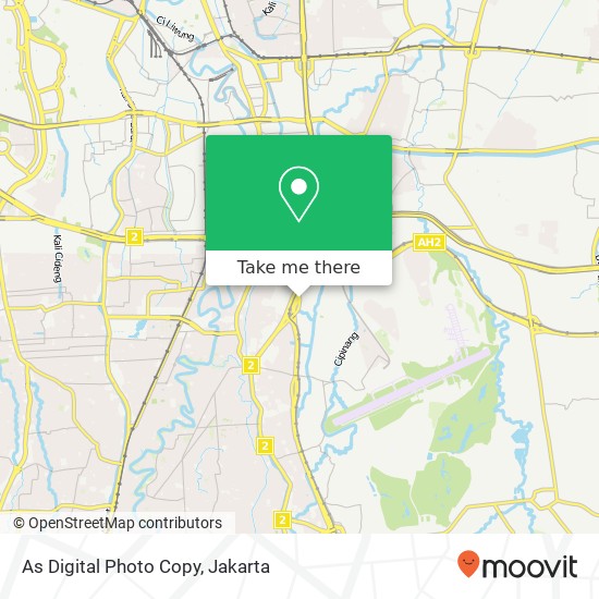 As Digital Photo Copy, Jalan Mayjen Sutoyo Makasar Jakarta 13650 map