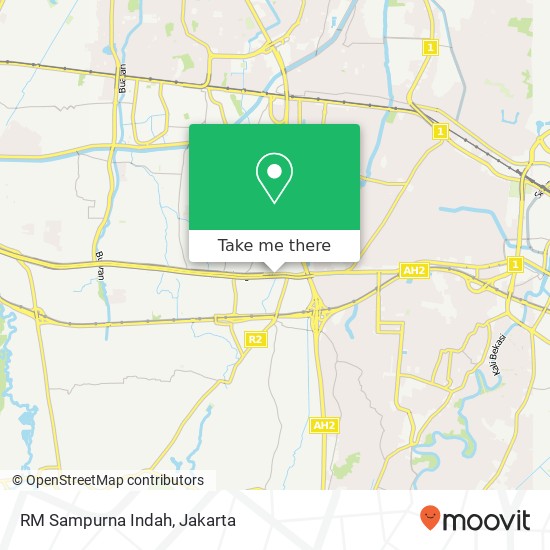 RM Sampurna Indah, Jalan Kh. Noer Ali Bekasi Barat Bekasi map