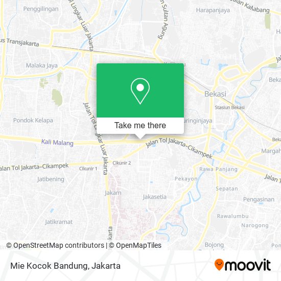 Mie Kocok Bandung map