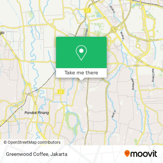 Greenwood Coffee map