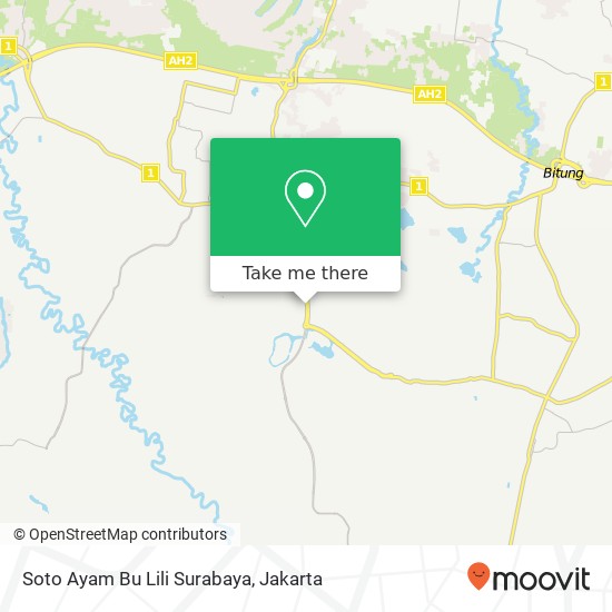 Soto Ayam Bu Lili Surabaya, Cikupa Tangerang map