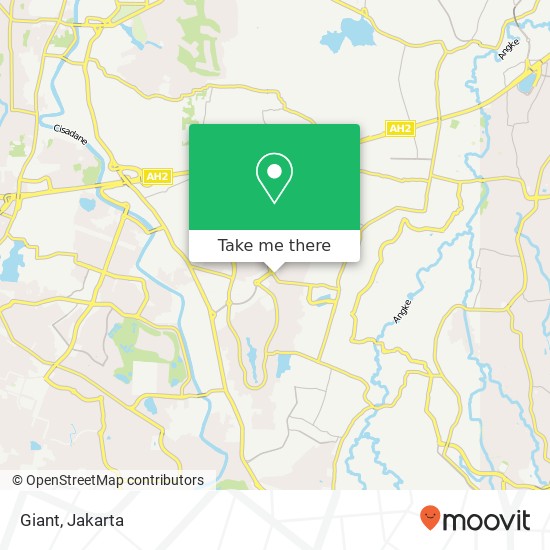 Giant, Jalan Jalur Sutera Serpong Utara Tangerang map