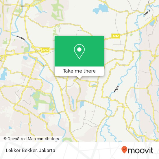 Lekker Bekker, Jalan Jalur Sutera Serpong Utara Tangerang Selatan 15335 map