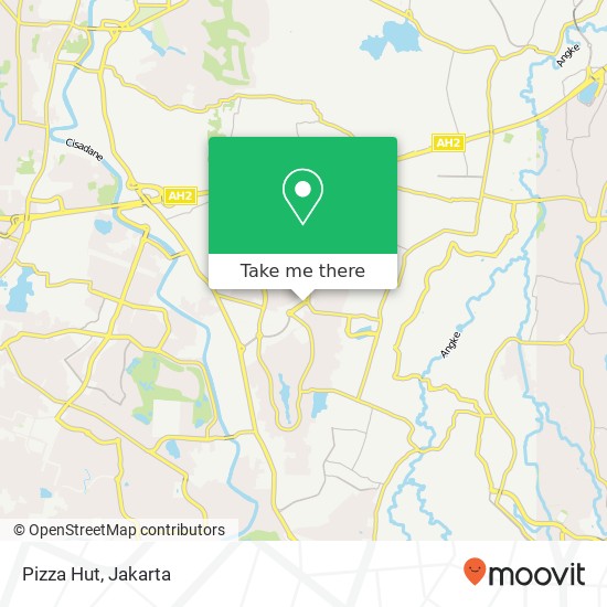 Pizza Hut, Jalan Alam Sutera Blvd Serpong Utara Tangerang map