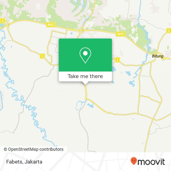 Fabets, Cikupa Tangerang map