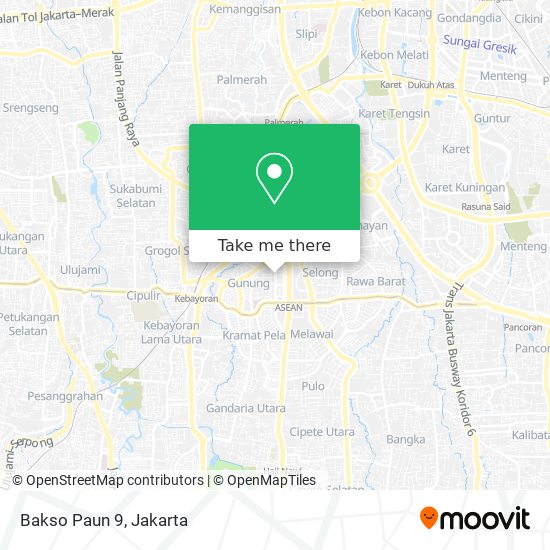 Bakso Paun 9 map